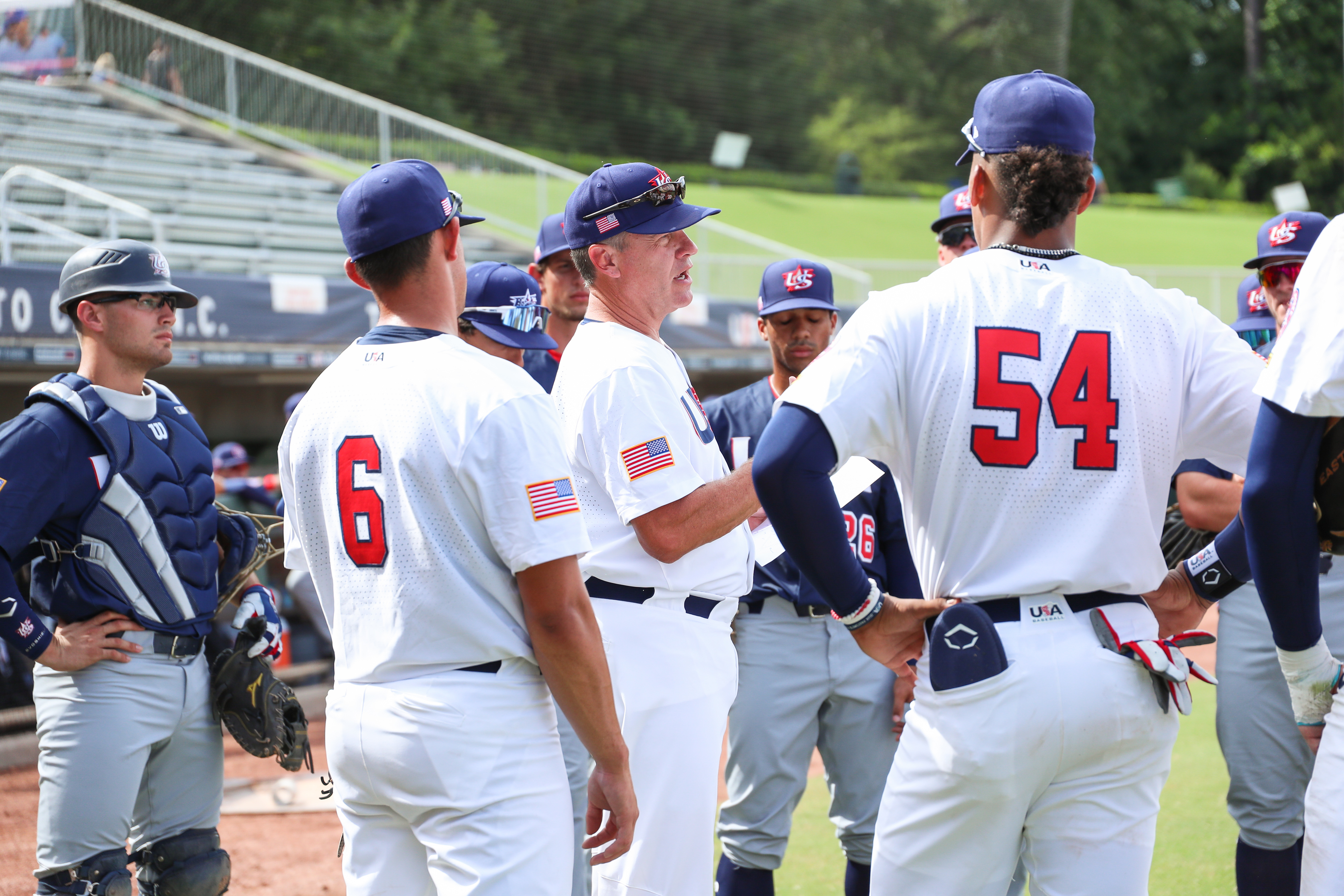 USA Baseball - The 2023 18U National Team coaching staff